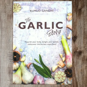 a complete garlic book written by Kumud Gandhi